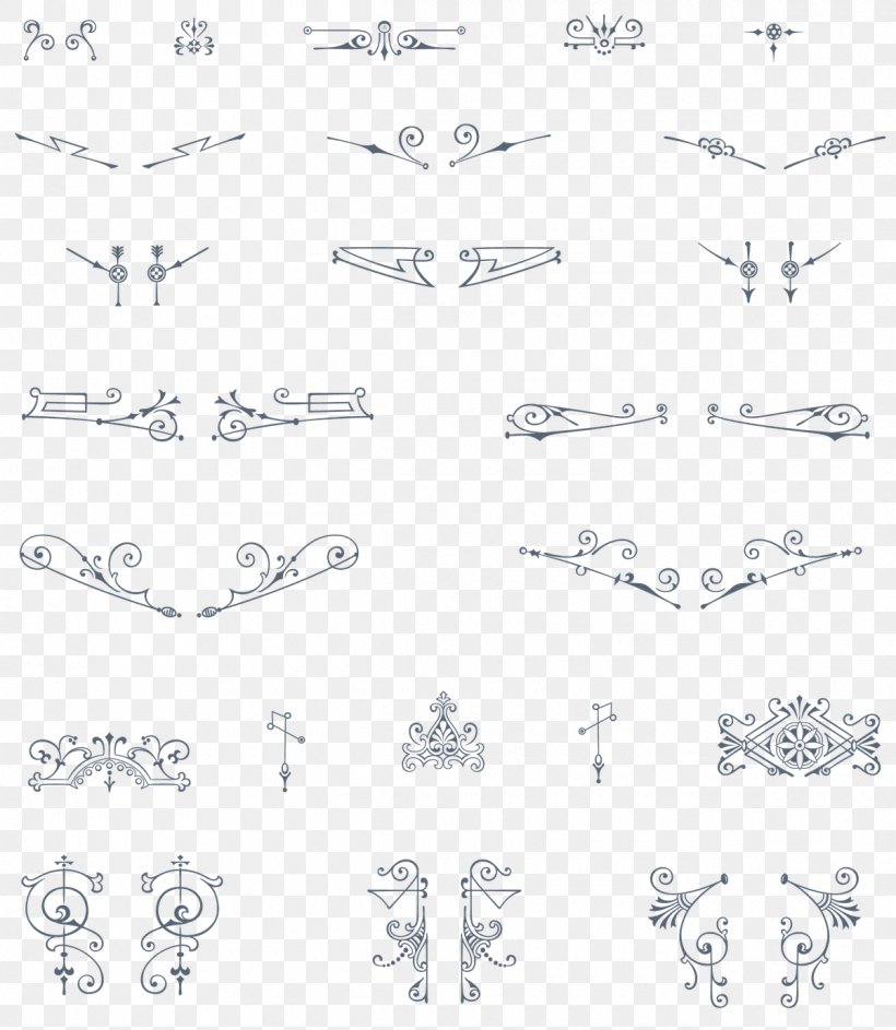 Vector Graphics Design Illustration Pattern Ornament, PNG, 1200x1381px, Ornament, Area, Black And White, Body Jewelry, Decorative Arts Download Free