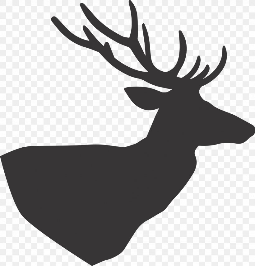 Deer Hunting, PNG, 1228x1280px, Deer, Antler, Black And White, Deer Hunting, Elk Download Free