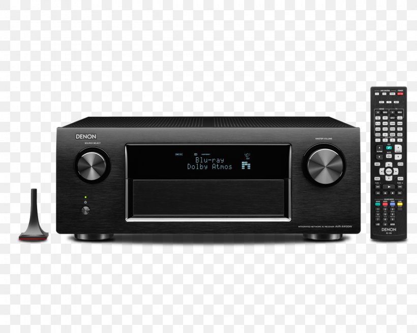 Denon AVR-X4400H 9.2 Channel AV Receiver Denon AVR X4400H 9.2 Channel AV Network Receiver, PNG, 1280x1024px, Av Receiver, Audio, Audio Equipment, Audio Receiver, Denon Download Free