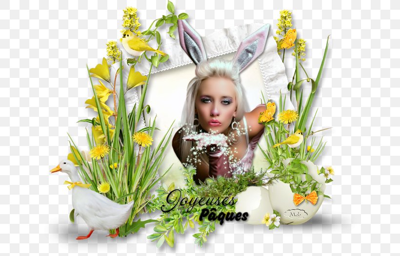 Easter Bunny Spring, PNG, 650x526px, Easter Bunny, Carnival, Decoupage, Easter, Floral Design Download Free