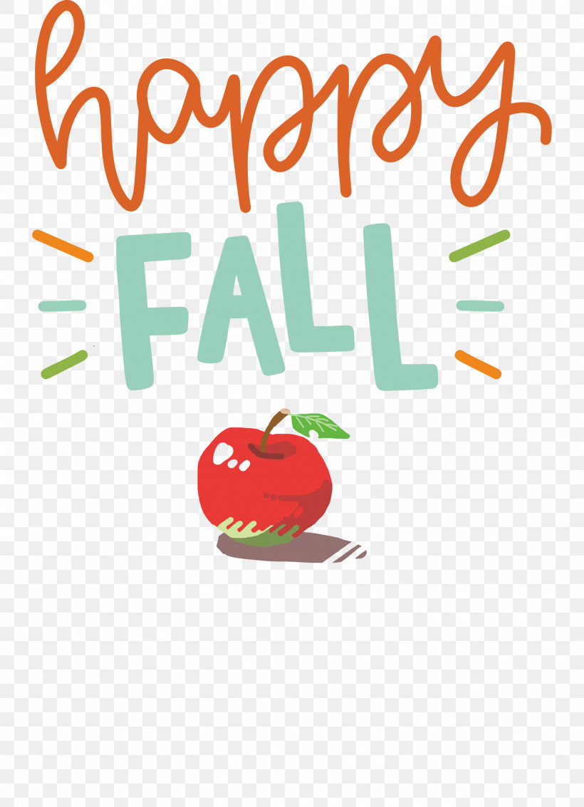 Happy Fall, PNG, 2170x3000px, Happy Fall, Biology, Cartoon, Fruit, Logo Download Free