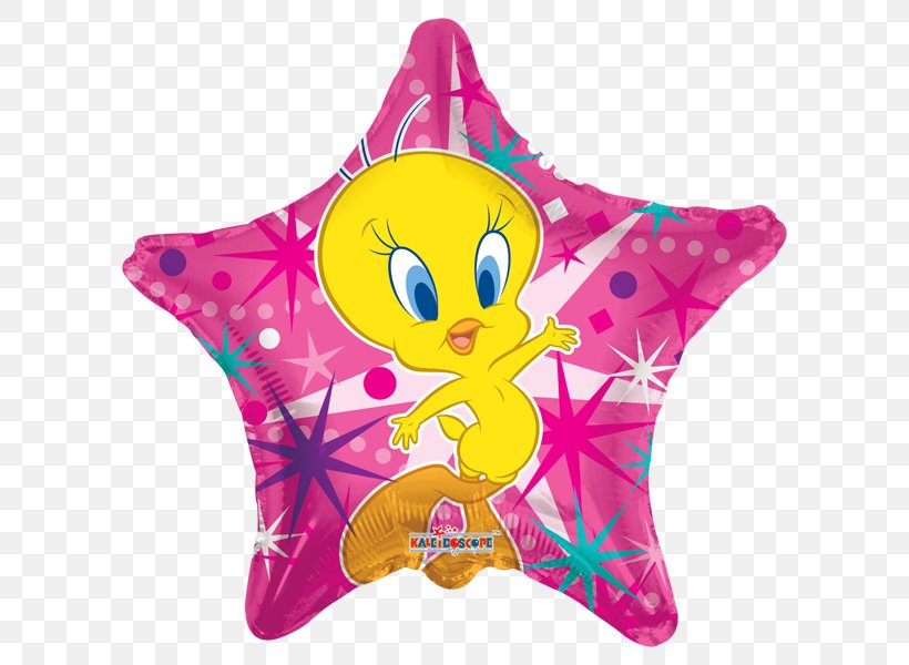 Tweety Toy Balloon Looney Tunes Character, PNG, 600x600px, Tweety, Balloon, Birthday, Character, Christmas Ornament Download Free