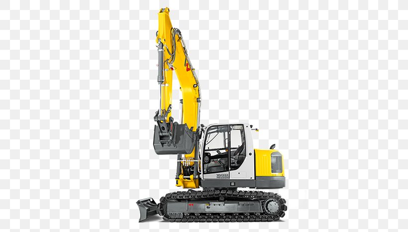 Crane Excavator Heavy Machinery Wacker Neuson, PNG, 700x466px, Crane, Backhoe Loader, Bulldozer, Compact Excavator, Compactor Download Free
