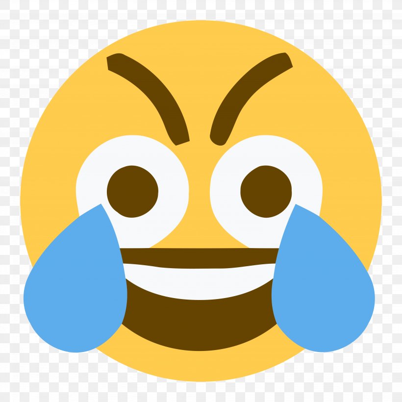 Face With Tears Of Joy Emoji Discord Social Media Emoticon, PNG ...