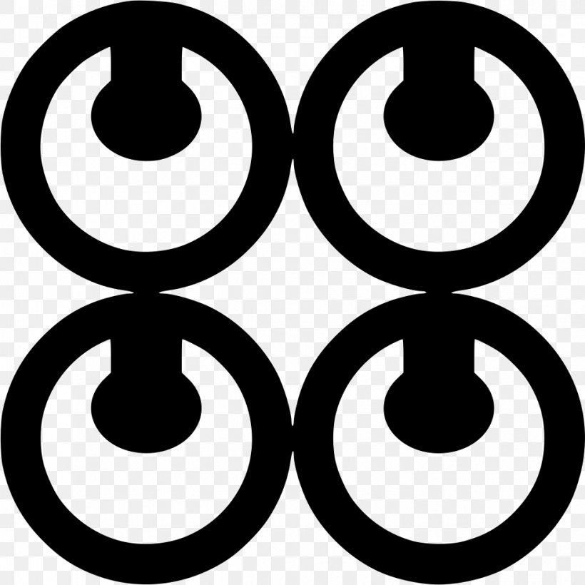 Symbol Sign Clip Art, PNG, 981x982px, Symbol, Area, Black And White, Brand, Electrical Conductor Download Free