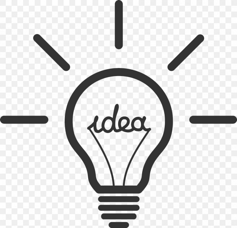 Incandescent Light Bulb Idea Clip Art, PNG, 1000x962px, Light, Black And White, Brand, Idea, Incandescent Light Bulb Download Free