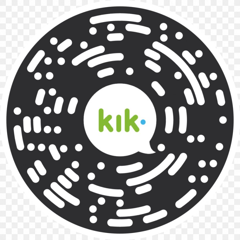 Kik Messenger QR Code Waterloo Chatbot, PNG, 1024x1024px, Kik Messenger, Auto Part, Chatbot, Code, Index Term Download Free