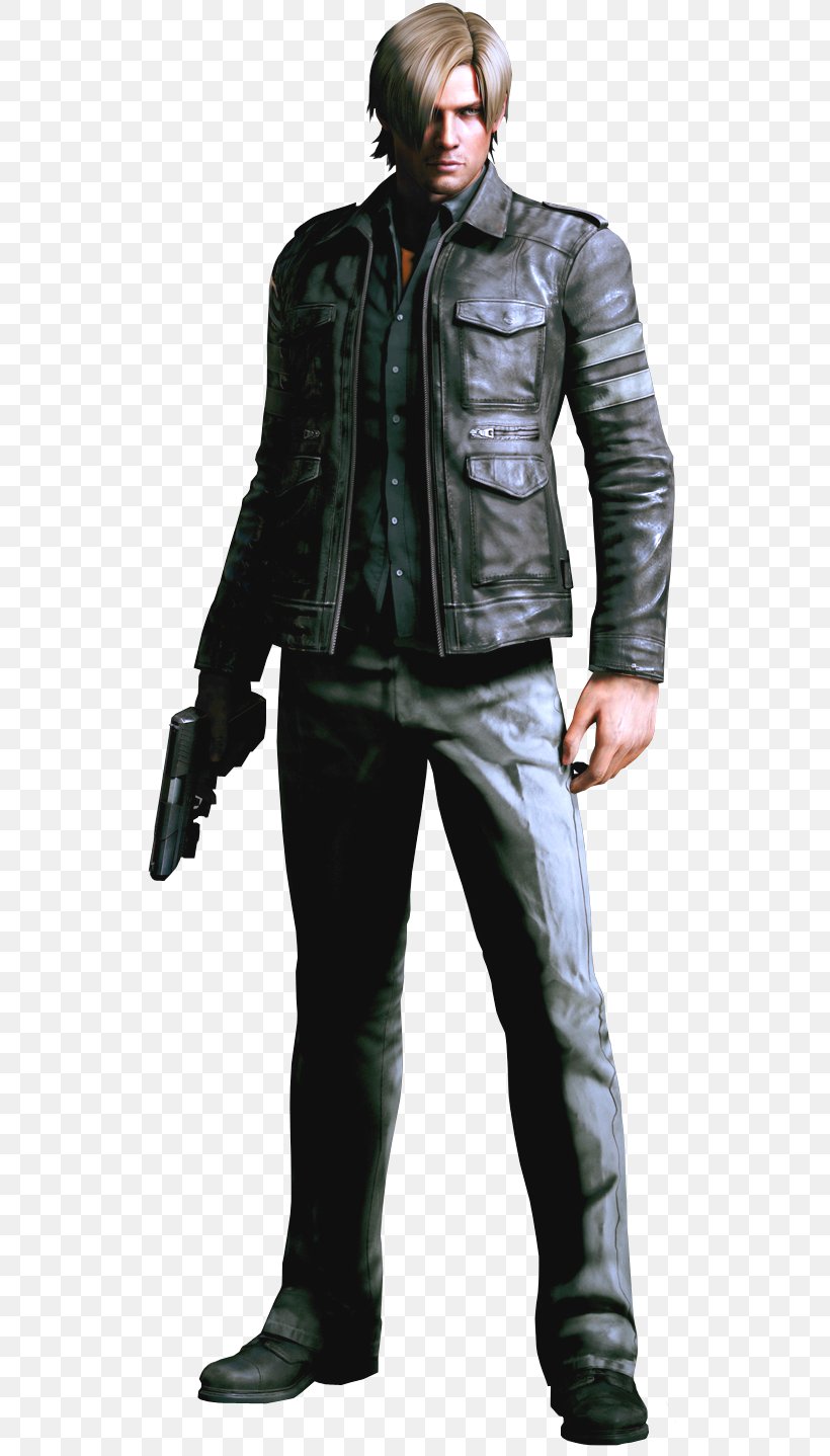Resident Evil 6 Leon S. Kennedy Ada Wong Resident Evil 2 Resident Evil 4, PNG, 533x1438px, Resident Evil 6, Ada Wong, Chris Redfield, Costume, Jacket Download Free
