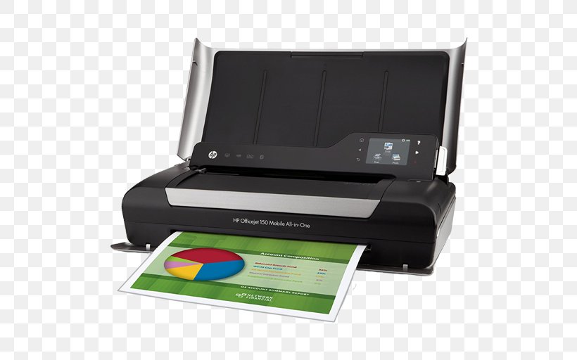 Hewlett-Packard HP Officejet 150 Multi-function Printer Inkjet Printing, PNG, 512x512px, Hewlettpackard, Allinone, Color Printing, Compact Photo Printer, Electronic Device Download Free