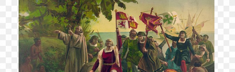 Voyages Of Christopher Columbus New World Columbus Day United States Landing Of Columbus, PNG, 960x295px, Voyages Of Christopher Columbus, Americas, Art, Artwork, Christopher Columbus Download Free