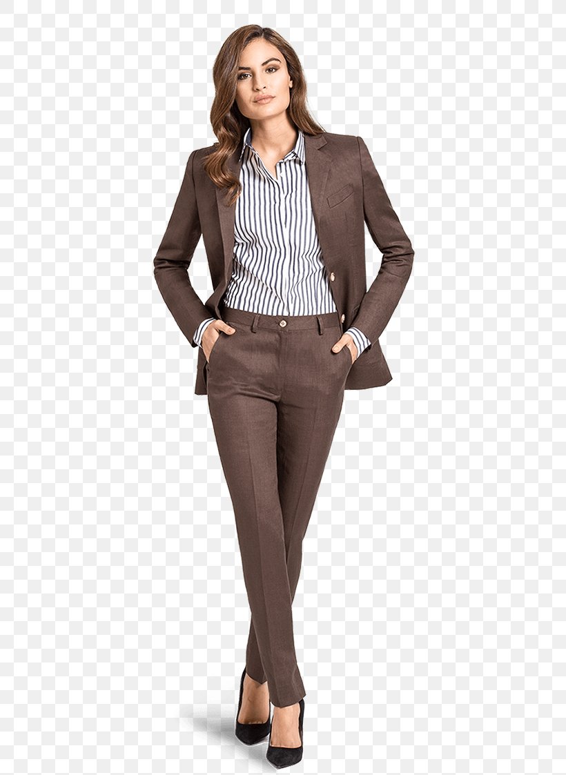 Blazer Pant Suits Pants Formal Wear, PNG, 390x1123px, Blazer, Abdomen, Brown, Clothing, Fashion Download Free