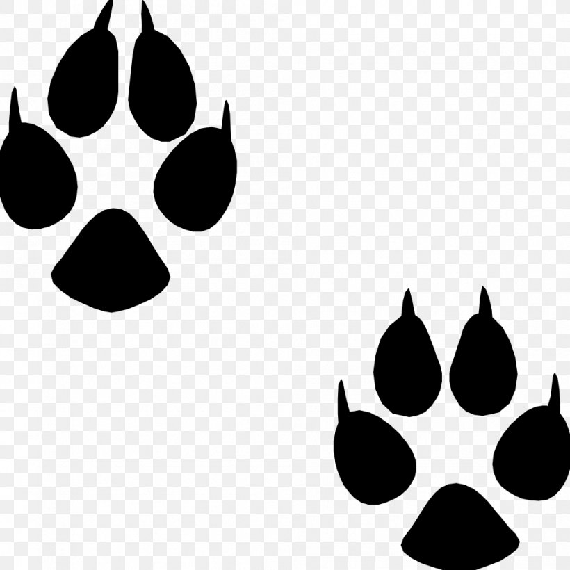 Dog Puppy Cat Footprint Animal Track, PNG, 1002x1002px, Dog, Animal, Animal Track, Badger, Black Download Free