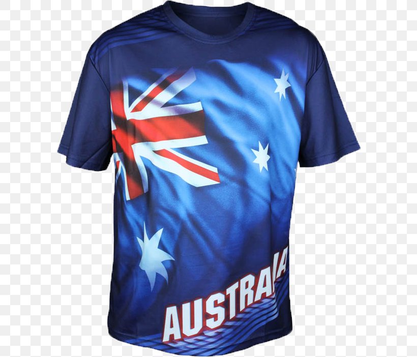 Printed T-shirt Australia Clothing, PNG, 600x702px, Tshirt, Active Shirt, Australia, Blue, Brand Download Free