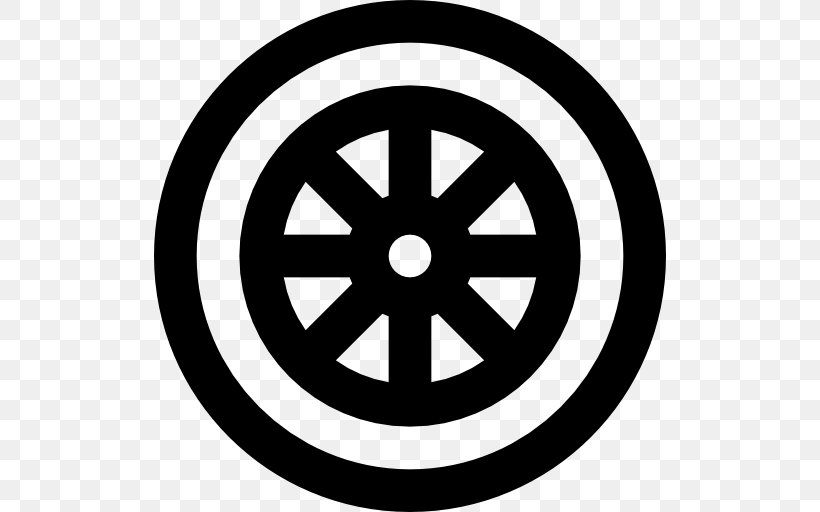 Car Wheel Rim Wagon, PNG, 512x512px, Car, Alloy Wheel, Amphibious Vehicle, Area, Black And White Download Free