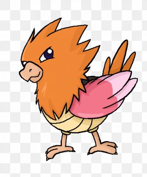 Spearow - Cartoon Beak Chicken As Food Clip Art PNG