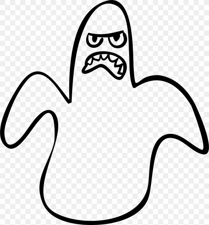 Ghost Symbol, PNG, 910x980px, Ghost, Beak, Bird, Black, Black And White Download Free