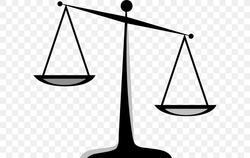Measuring Scales Lady Justice Balans Clip Art, PNG, 600x518px, Measuring Scales, Balans, Bilancia, Black And White, Drawing Download Free
