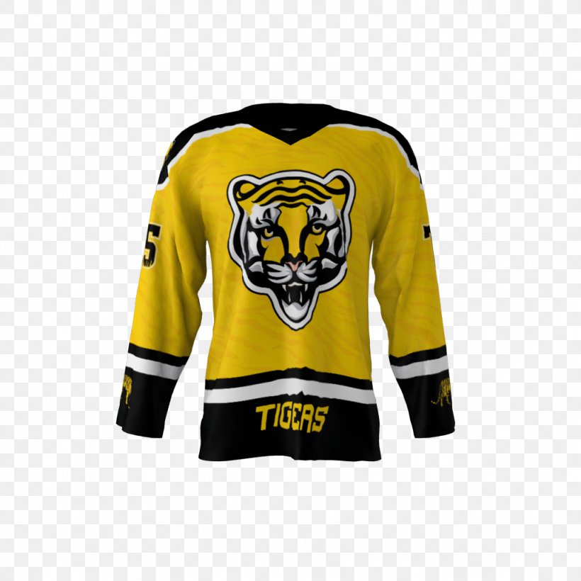 T-shirt Hockey Jersey Detroit Tigers Ice Hockey, PNG, 1024x1024px, Tshirt, Baseball Bats, Brand, Detroit Tigers, Football Equipment And Supplies Download Free
