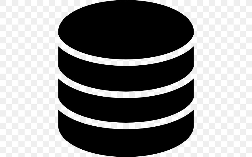 Computer Data Storage Backup, PNG, 512x512px, Computer Data Storage, Backup, Black, Black And White, Cloud Database Download Free