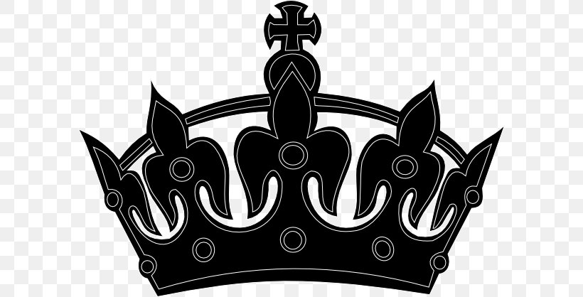 Crown King Monarch Clip Art, PNG, 600x418px, Crown, Black And White, Brand, Fashion Accessory, Free Content Download Free