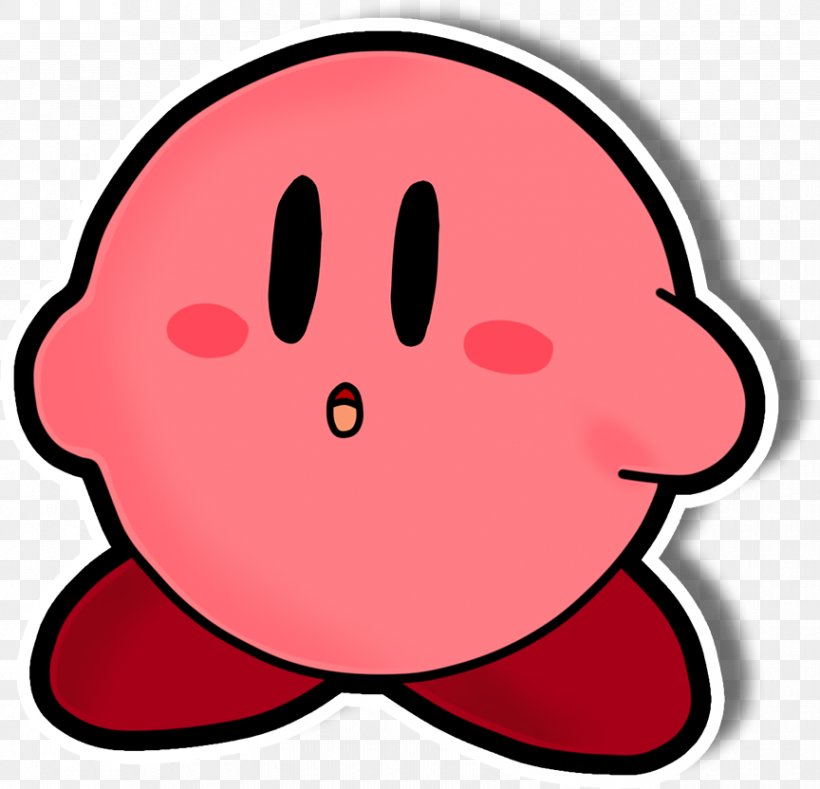 Kirby Super Star Kirby's Epic Yarn Paper Mario, PNG, 864x832px, Kirby Super Star, Area, Cheek, Emoticon, Face Download Free