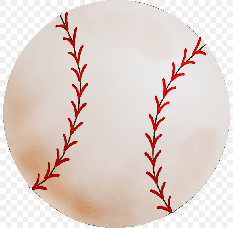 Plant Baseball Holiday Ornament Ball, PNG, 798x800px, Watercolor, Ball, Baseball, Holiday Ornament, Paint Download Free
