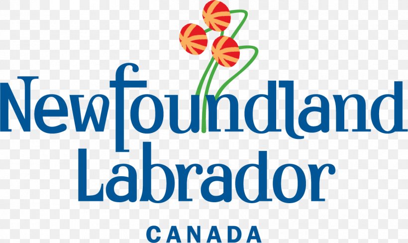 Government Of Newfoundland And Labrador Logo Labrador Retriever Brand, PNG, 1300x775px, Newfoundland, Area, Blue, Brand, Cut Flowers Download Free