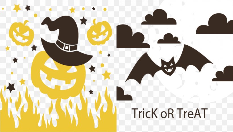 Halloween Download Illustration, PNG, 1000x565px, Halloween, Brand, Cattle Like Mammal, Computer, Copyright Download Free