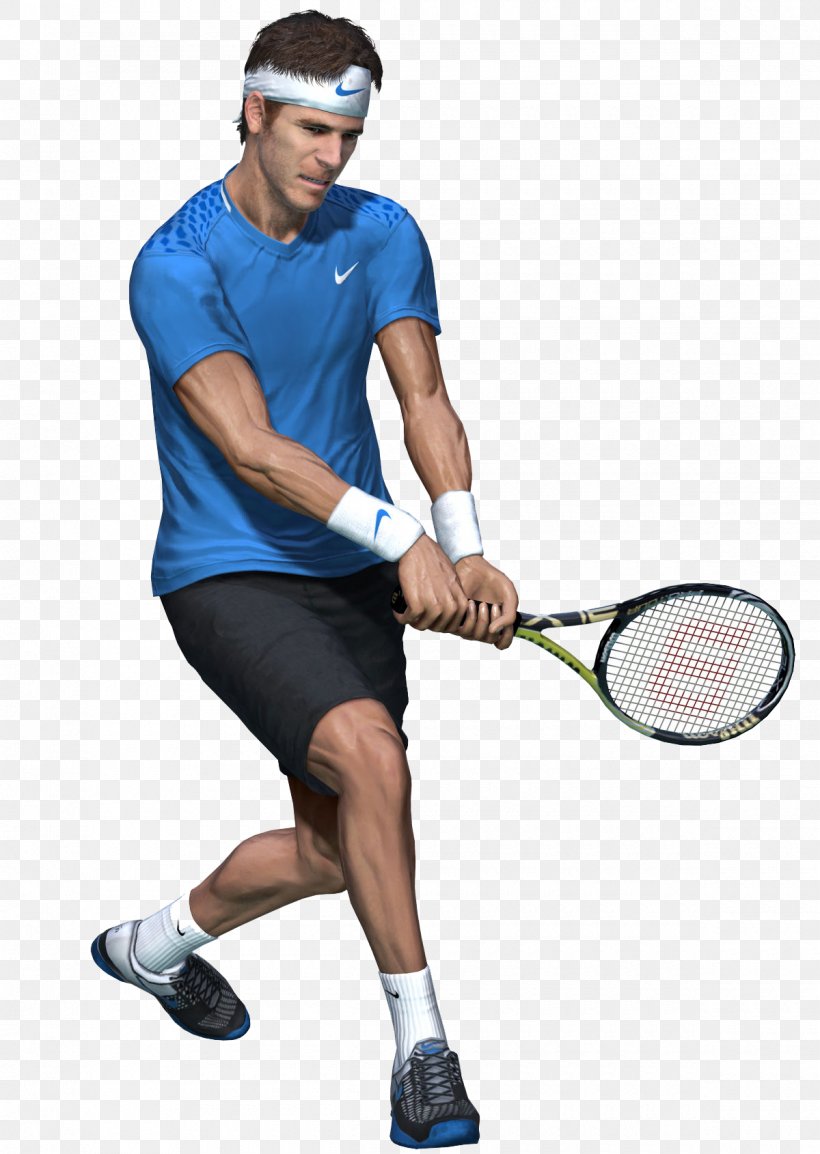 Virtua Tennis 4 Tennis Player, PNG, 1200x1690px, Virtua Tennis 4, Arm, Ball Game, Baseball Equipment, Electric Blue Download Free