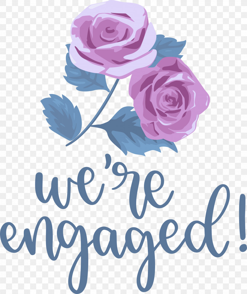 We Are Engaged Love, PNG, 2523x3000px, Love, Blue, Blue Rose, Cabbage Rose, Cut Flowers Download Free
