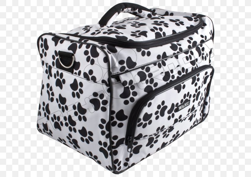Dog Handbag Wahl Clipper Wahl Paw Print Grooming Bag And Apron Set, PNG, 580x580px, Dog, Apron, Bag, Black, Black And White Download Free