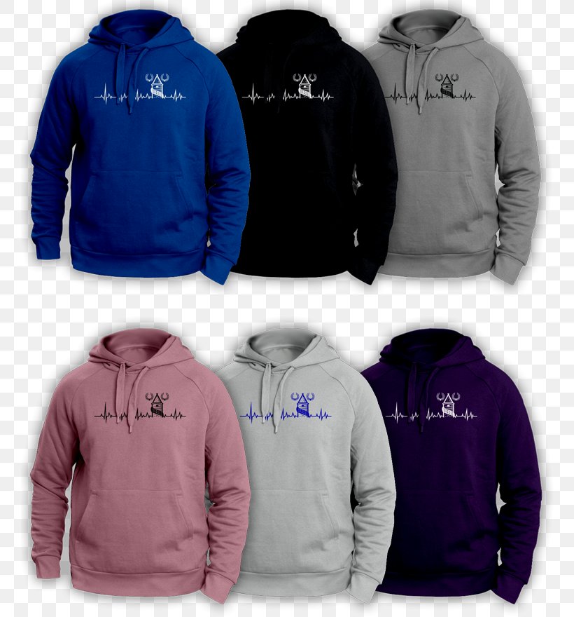 Hoodie T-shirt Clothing Sweater, PNG, 760x880px, Hoodie, Bluza, Brand, Clothing, Cobalt Blue Download Free