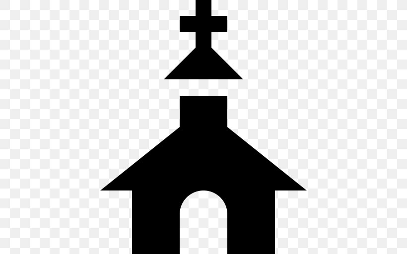 Christian Church Silhouette Clip Art, PNG, 512x512px, Church, Architecture, Artwork, Black And White, Building Download Free