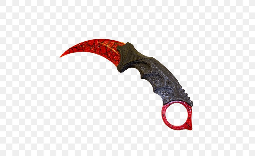 Knife Karambit Hunting & Survival Knives Counter-Strike: Global Offensive Utility Knives, PNG, 500x500px, Knife, Blade, Cold Weapon, Counterstrike Global Offensive, Dagger Download Free