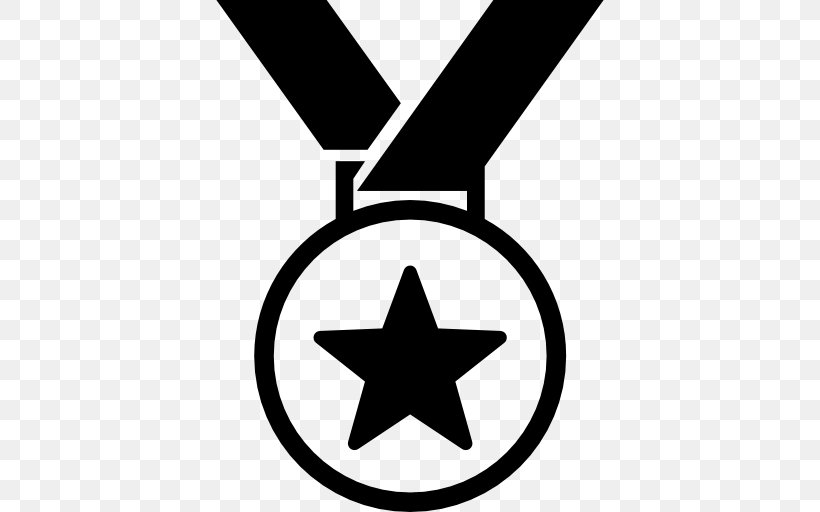 Medal Award Symbol Logo, PNG, 512x512px, Medal, Award, Black, Black And White, Brand Download Free