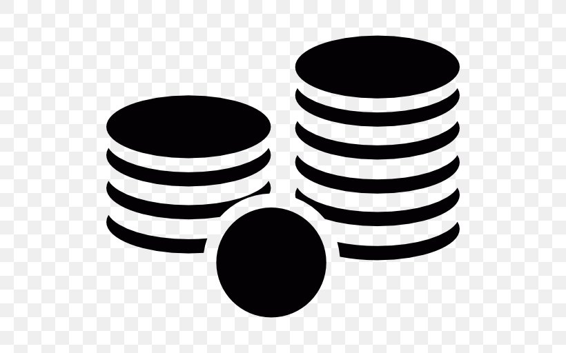 Coin Stack, PNG, 512x512px, Logo, Black And White, Chart, Coin, Cup Download Free