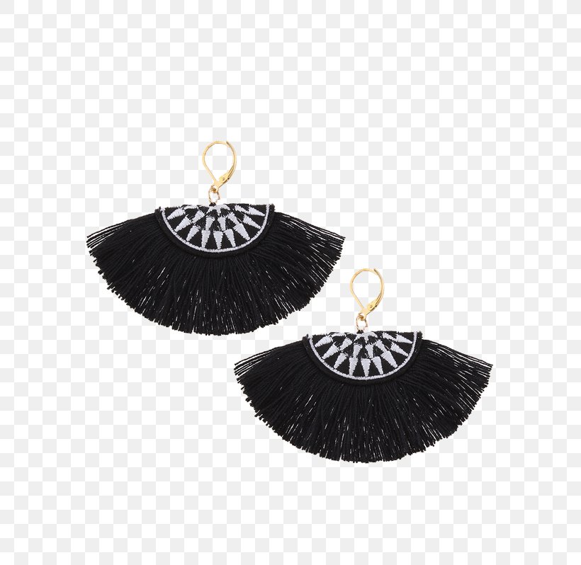 Earring Tassel Jewellery Fringe Fashion, PNG, 600x798px, Earring, Black, Bohemianism, Chain, Charms Pendants Download Free