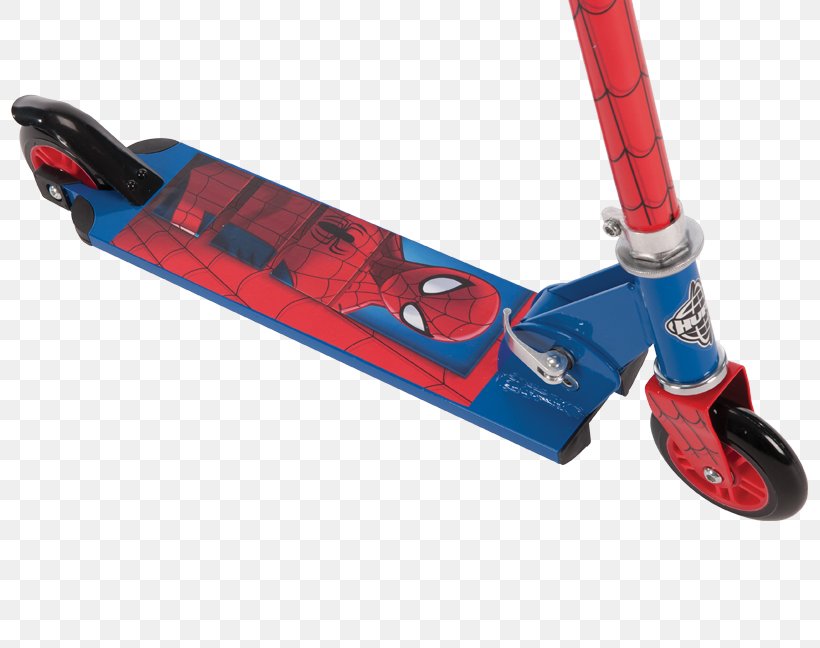 Marvel Ultimate Spider-Man Boys' 2-Wheel Inline Scooter By Huffy Kick Scooter Pulse Scooters, PNG, 820x648px, Spiderman, Bicycle, Electric Motorcycles And Scooters, Hardware, Kick Scooter Download Free