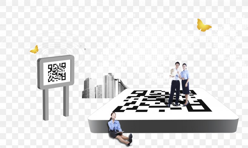 QR Code Advertising, PNG, 5198x3104px, Wechat, Advertising, Architecture, Brand, Furniture Download Free