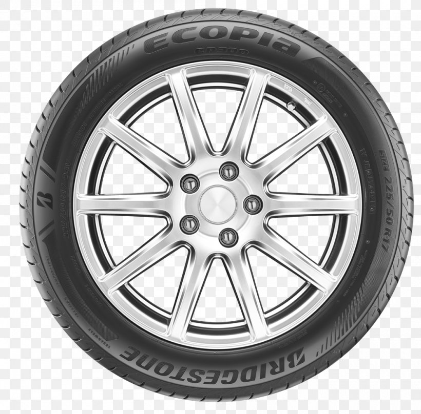 Car BRIDGESTONE TODAY Low Rolling Resistance Tire, PNG, 1000x986px, Car, Alloy Wheel, Auto Part, Automotive Design, Automotive Tire Download Free