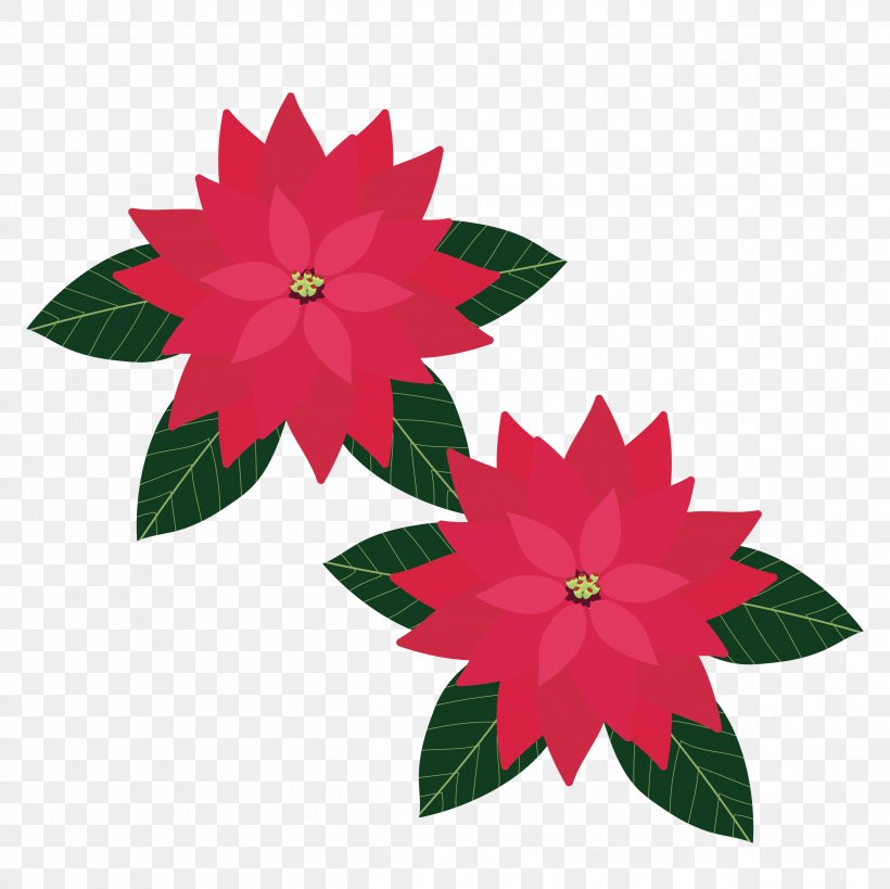 Floral Design Christmas Day Illustration Poinsettia, PNG, 2433x2433px, Floral Design, Christmas Day, Dahlia, Designer, Flora Download Free