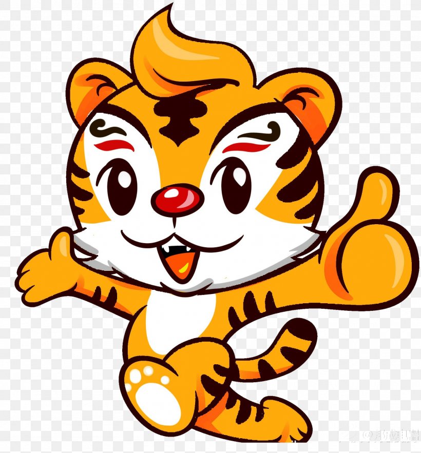 Tiger Cartoon Whiskers Cat, PNG, 1819x1960px, Tiger, Animation, Art, Artwork, Big Cats Download Free