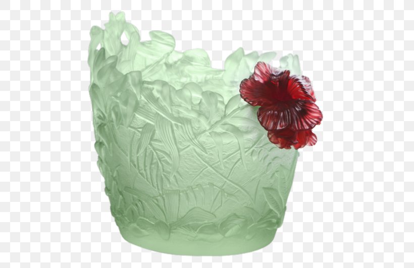 Vase Daum Lead Glass Hibiscus, PNG, 500x531px, Vase, Art, Artifact, Cup, Cut Flowers Download Free