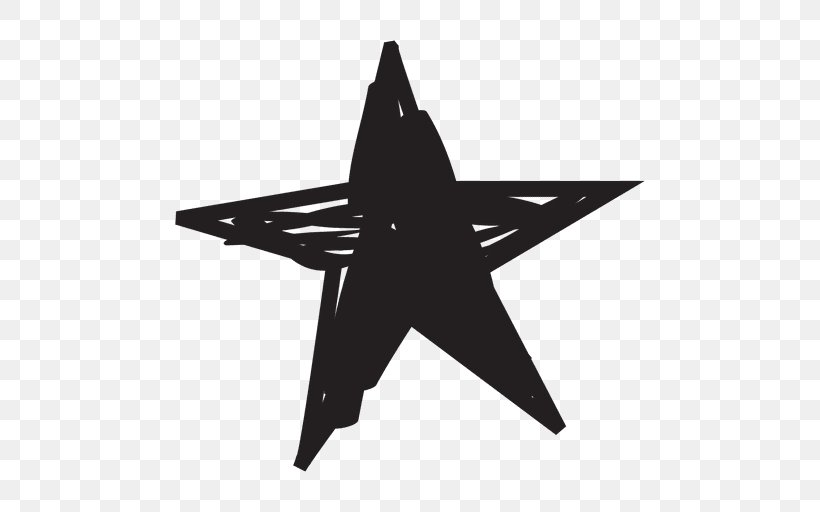 Star, PNG, 512x512px, Star, Aircraft, Airplane, Black, Black And White Download Free