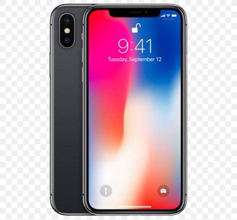 IPhone X IPhone 8 IPhone 7 Plus Apple Telephone, PNG, 525x762px, Iphone X, Apple, Communication Device, Electronic Device, Electronics Download Free