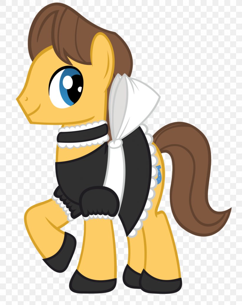 Pony Maid Service Cleaner French Maid, PNG, 850x1071px, Pony, Animation, Art, Caramel, Carnivoran Download Free