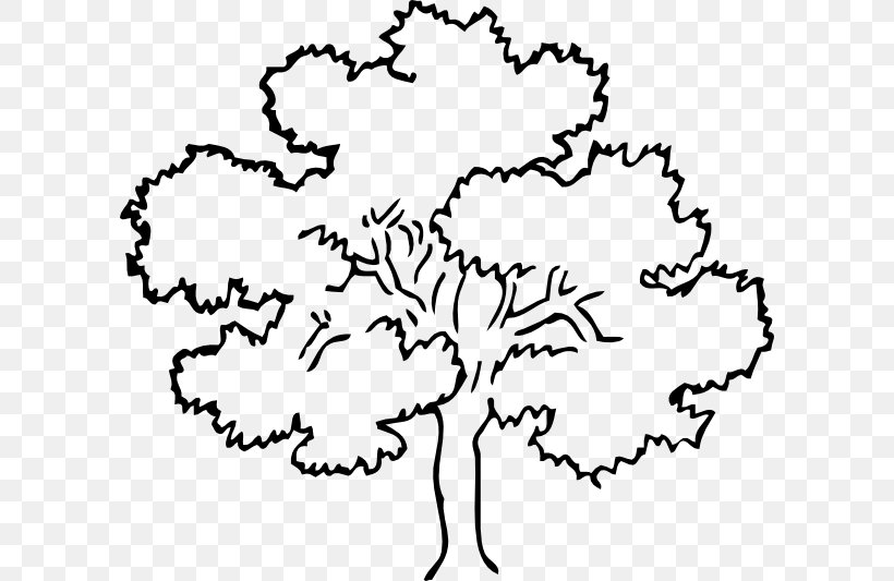 Premium Vector  Simple lovely tree outline coloring book for children