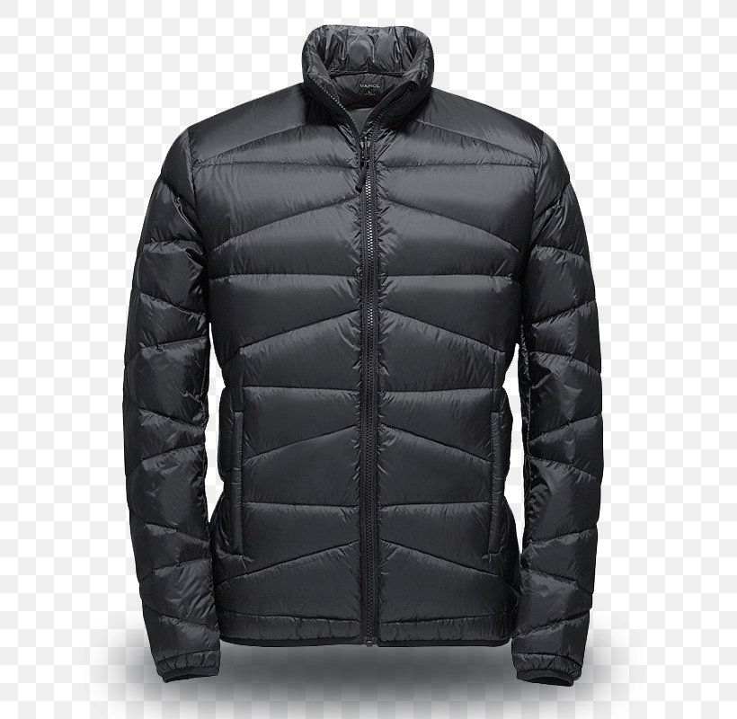 Down Feather Jacket, PNG, 800x800px, Down Feather, Black, Clothing, Feather, Fill Power Download Free