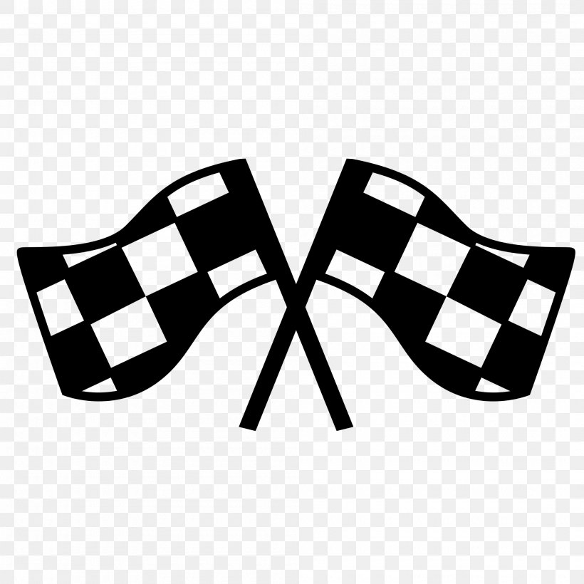 Flag Drapeau à Damier Auto Racing Clip Art, PNG, 2000x2000px, Flag, Auto Racing, Black And White, Brand, Logo Download Free