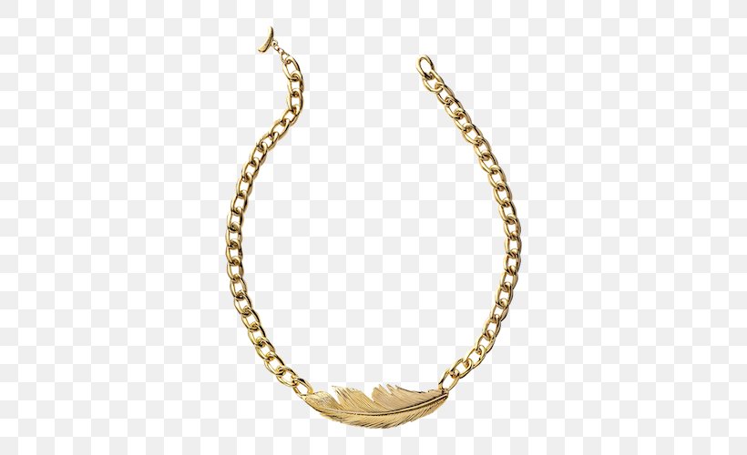 Necklace Earring Bracelet Chain Gold, PNG, 500x500px, Necklace, Body Jewelry, Bracelet, Chain, Charms Pendants Download Free